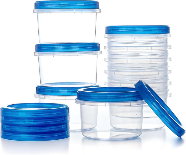 Detalle de Ultra Thick Freezer Storage Containers 16 oz
