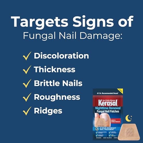 Thumbnail 2 de Kerasal Nighttime Renewal Fungal Nail Patches 14-Pack 🩺