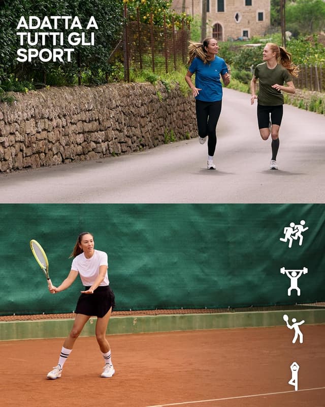 Detalle 2 de DANISH ENDURANCE Maglietta Sportiva Donna a Maniche Corte Quick-Dry traspirante