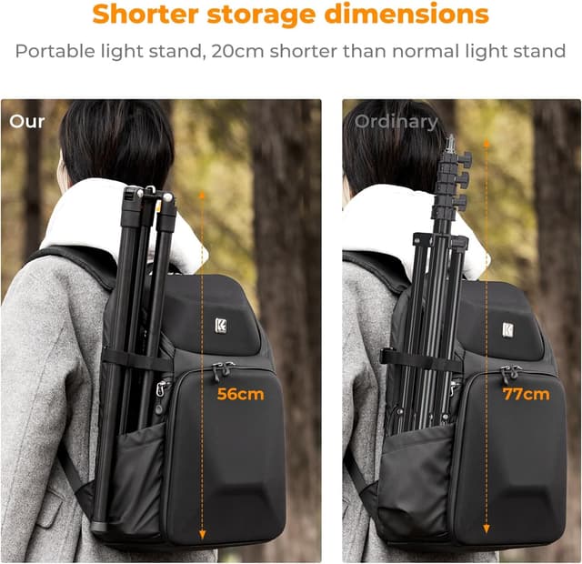 Thumbnail 5 de K&F CONCEPT Aluminum Heavy Duty Stand 2.3m