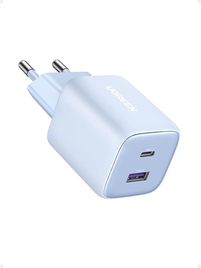 Detalle de UGREEN Nexode 35W Caricatore USB-C GaN con 1 USB-C e 1 USB-A