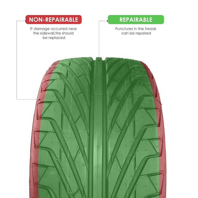 Thumbnail 6 de Reifen Reparaturset SHYOSUCCE 100 tlg