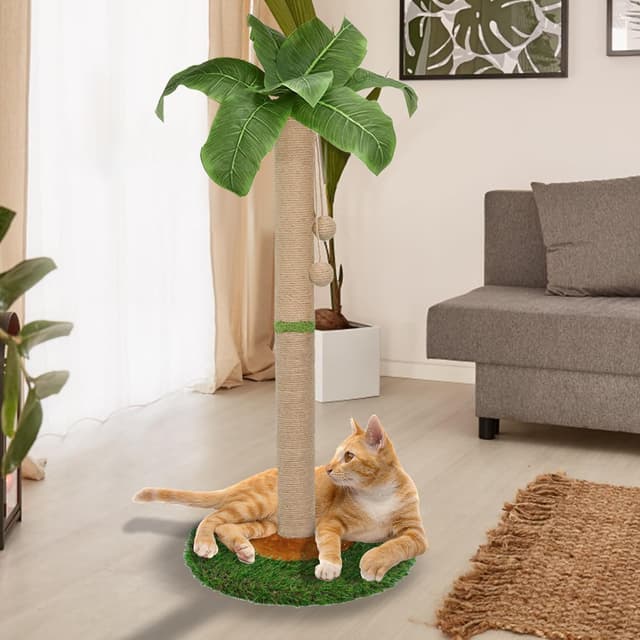 Thumbnail 4 de HOMYHANDS 80CM Cat Scratching Post