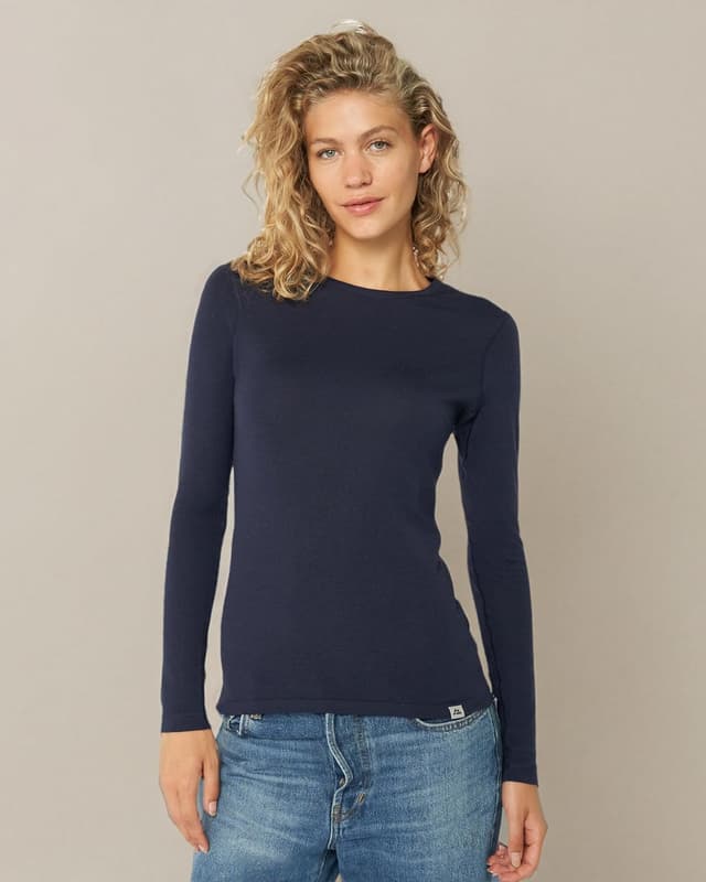 Thumbnail 6 de DANISH ENDURANCE Haut thermique en laine mérinos pour femme (couche de base hiver)