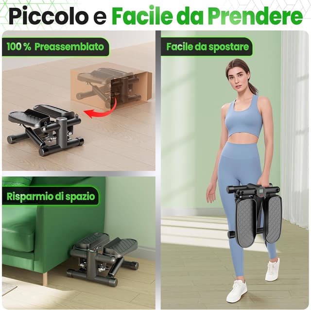 Thumbnail 5 de Ultrasport Mini Stepper Fitness Casa con Display LCD