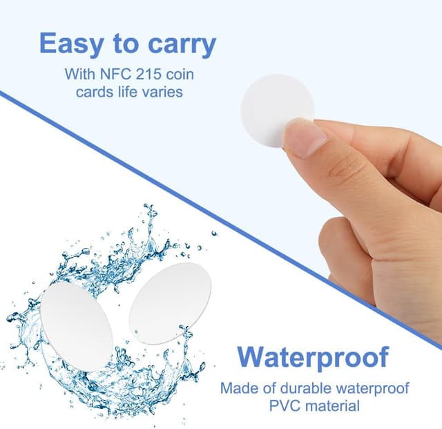 Thumbnail 4 de OFFCUP NFC Tarjetas 30pc NTAG215 programables