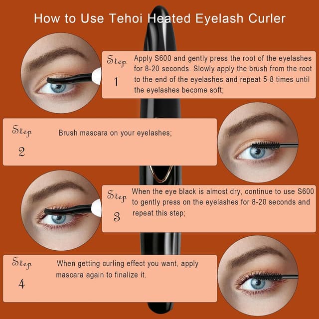 Thumbnail 3 de Tehoi S600 Heated Eyelash Curler