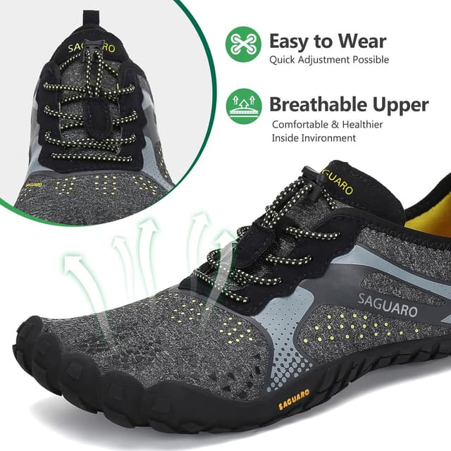 Thumbnail 3 de SAGUARO chaussures trail barefoot respirantes