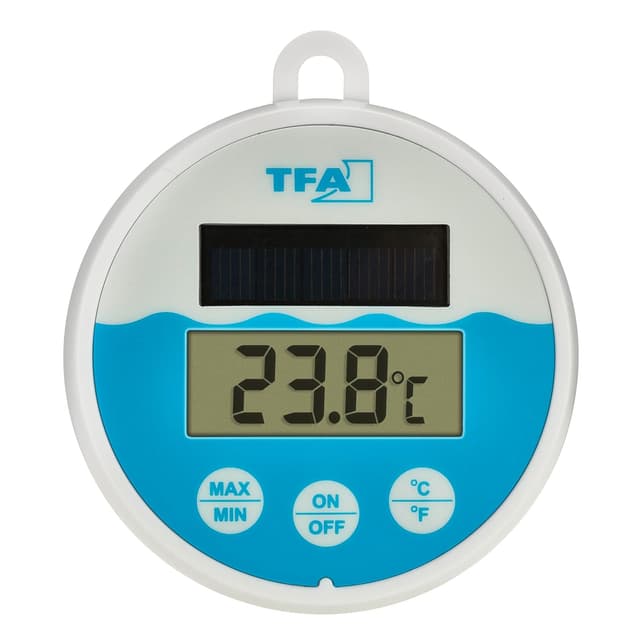 Thumbnail 1 de TFA Dostmann Termometro piscina solare 30.1068