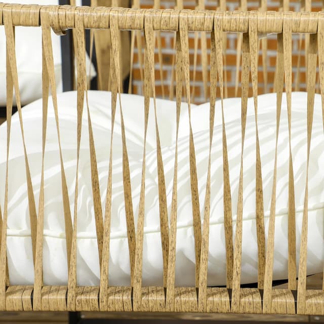 Thumbnail 5 de Outsunny Salon Jardin Extérieur 4 Pièces