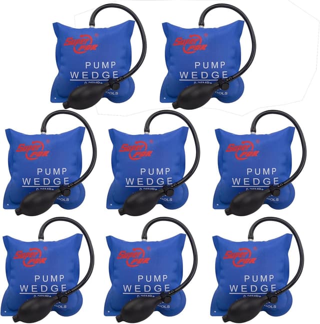 Detalle de PDR TOOLS 8-teiliger Montagekissen-Set (Luftkissenheber) bis 300 kg Traglast