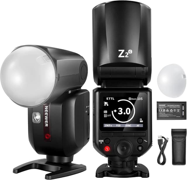Imagen de NEEWER Z2-C Rundkopf Blitz TTL für Canon en OfertitasTOP