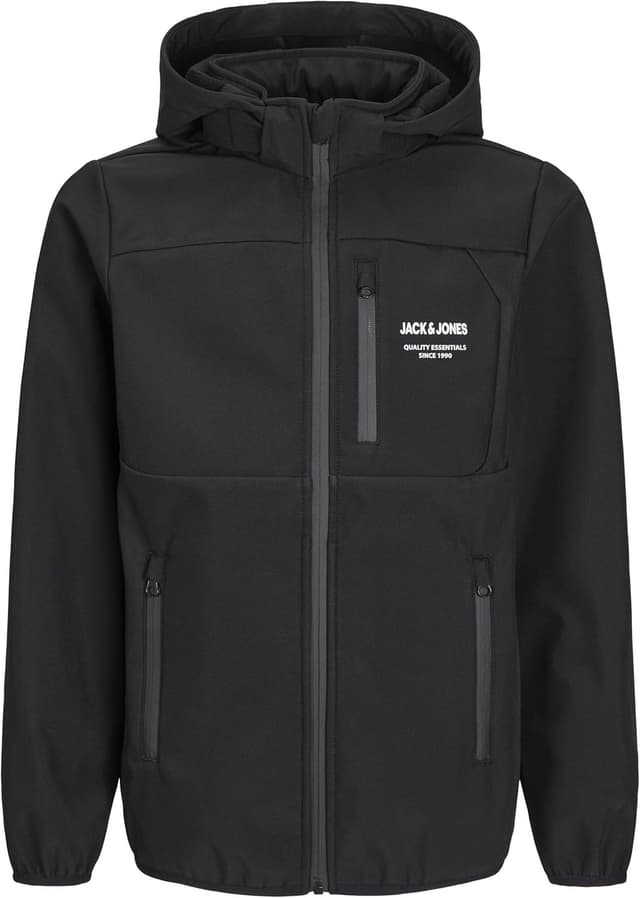 Detalle de JACK & JONES JUNIOR Boy Softshell Jacke – Softshell-Jacke für Jungen