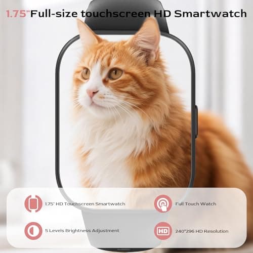 Detalle 1 de Miecgth Smartwatch Hombre/Mujer 1.75" TFT 💪 IP68 Bluetooth