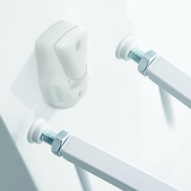 Thumbnail 6 de Lindam erweiterbares Tür-/Treppenschutzgitter mit Wandbefestigung 64,5–102 cm (051679), weiß