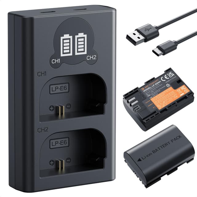 Imagen de K&F CONCEPT LP-E6NH Batteria 2600mAh en OfertitasTOP