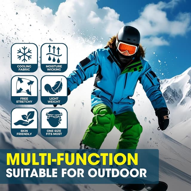 Thumbnail 5 de WTACTFUL Winter Neck Warmer Gaiter 8.7x14.2