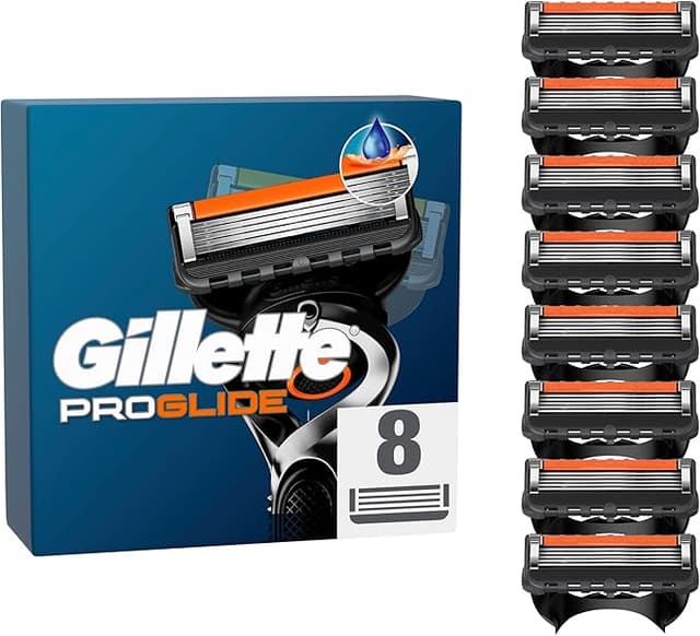Detalle de Gillette Proglide Recambios de Afeitar con Doble Lubricación🪒
