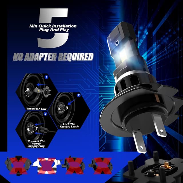 Thumbnail 3 de KOYOSO H7 LED 130W 34.000 lm lampadine auto 6500K