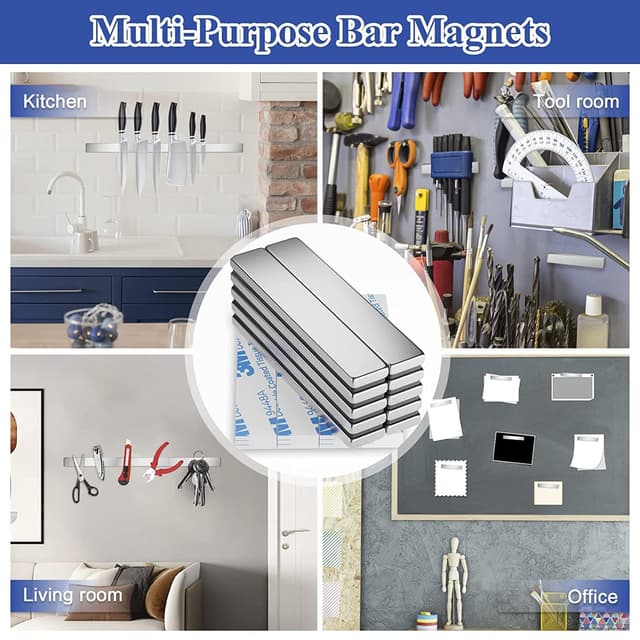 Thumbnail 2 de Grtard Magnete Stark 60 x 10 x 3 mm 16er