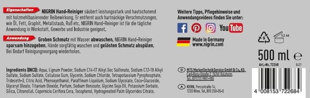 Thumbnail 6 de Nigrin RepairTec 72268 jabón manos 500 ml