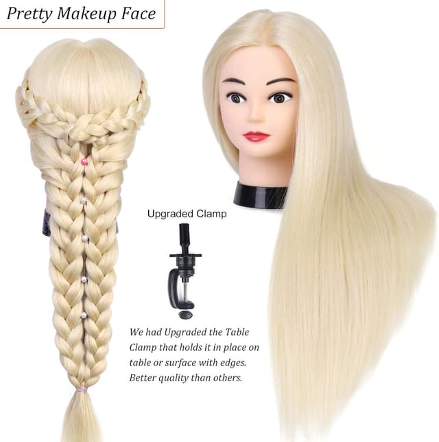 Thumbnail 4 de TwoWin Trainingskopf 80% Echthaar, 61 cm