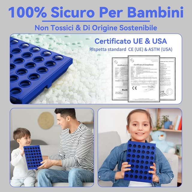 Thumbnail 6 de Pup Go 4 in Linea gioco da tavolo portatile per 2 giocatori 🎲