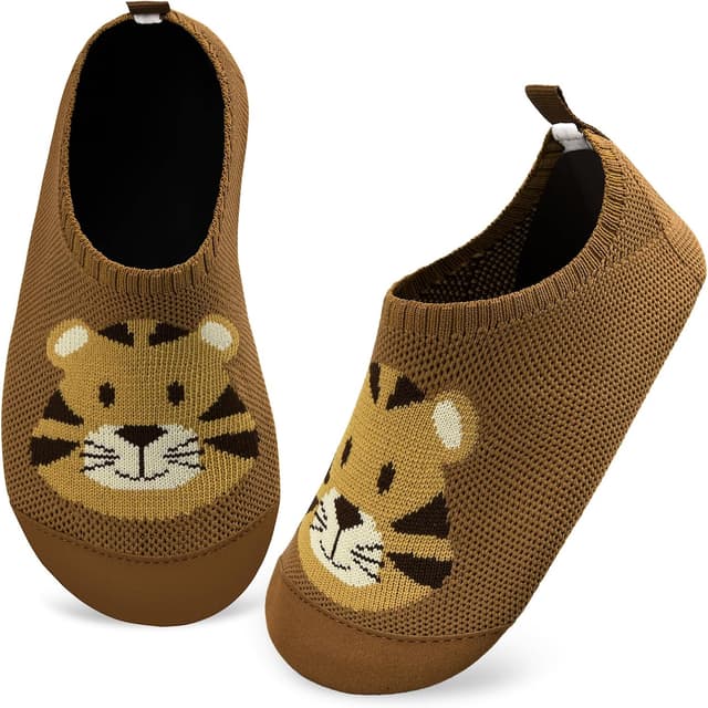 Detalle de Kyopp Hausschuhe Kinder: rutschfeste Barfußschuhe für Kindergarten & Lauflerner