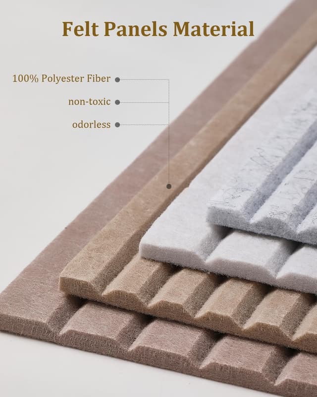 Detalle de rokeblau Custom Large Cork Board by Size & Color (Beige, 120x80 cm) – Anti-Drilling Felt Bulletin Board