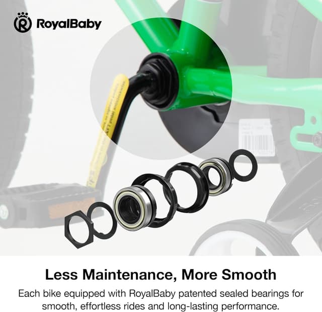 Thumbnail 4 de RoyalBaby Kids Bike 12‑18 Inch Balance & Pedal