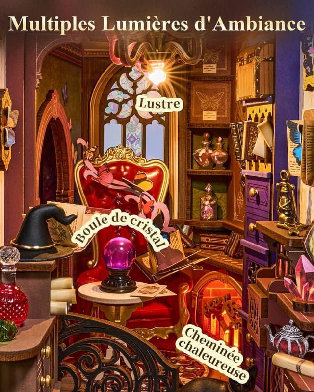 Thumbnail 2 de Rolife Book Nook Maquette DIY magique