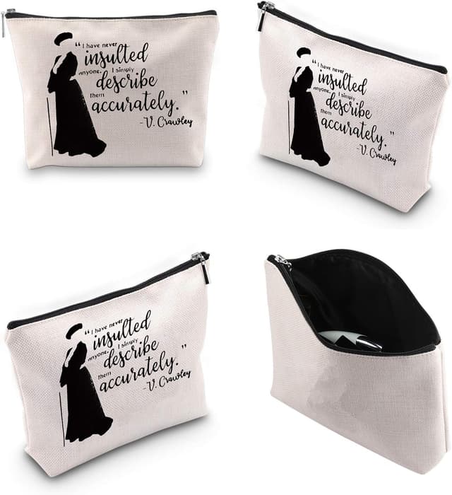 Thumbnail 5 de V. Crawley Quote Zipper Pouch for Cosmetics