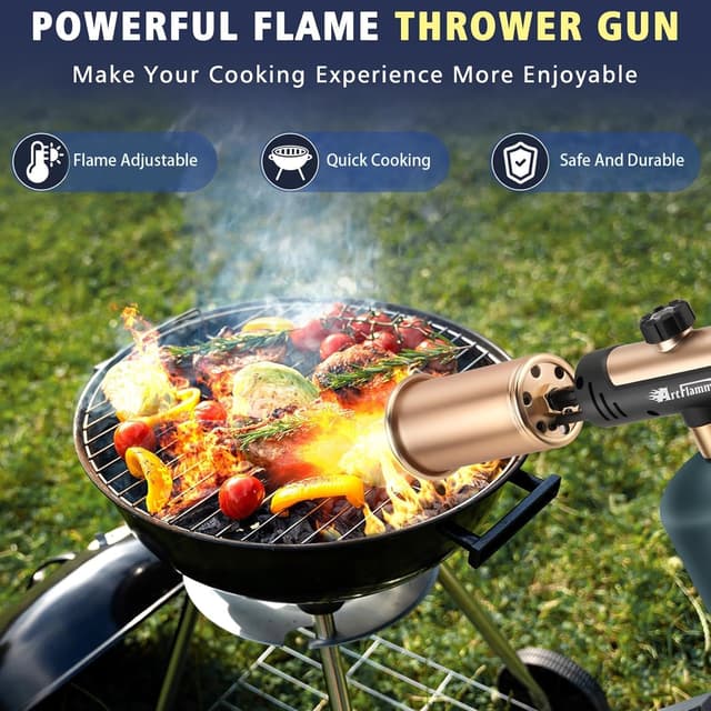 Detalle 2 de ARTFLAMM Propane Torch Turbo Mode for Cooking