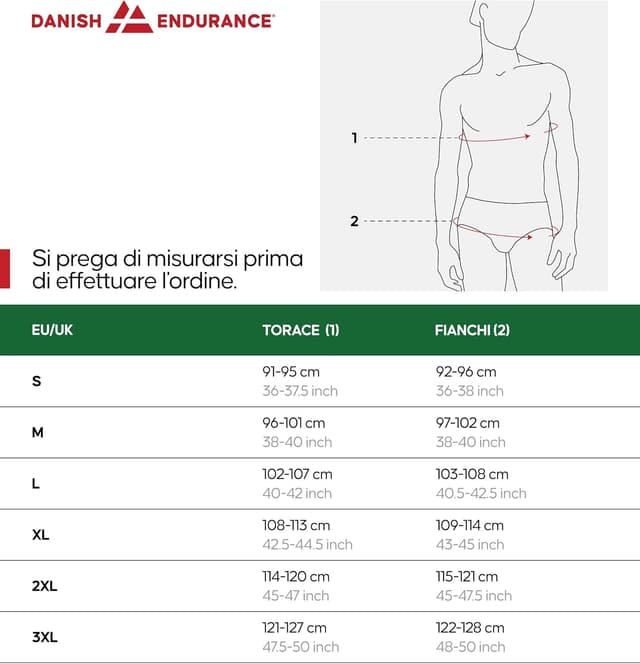Detalle de DANISH ENDURANCE Maglietta fitness e palestra da uomo in tessuti sostenibili, quick dry e traspirante