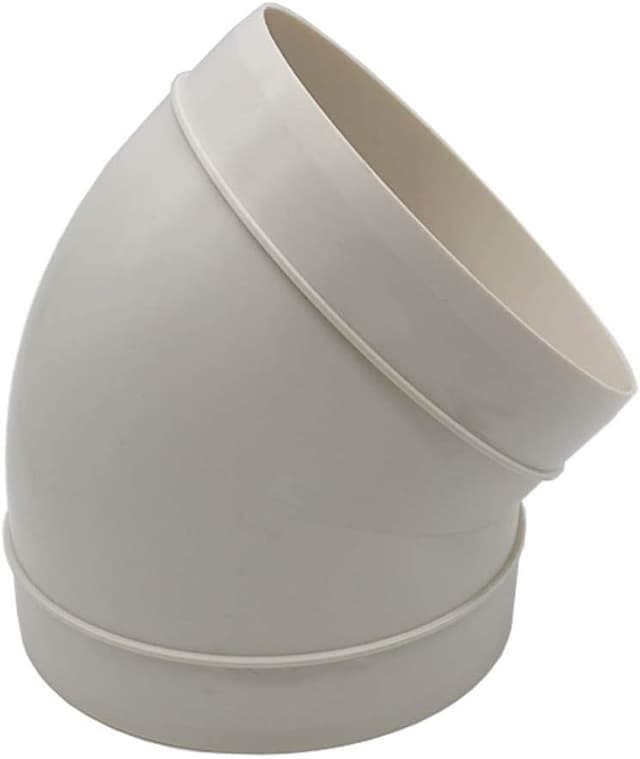 Thumbnail 6 de Kair 90 Degree Elbow Bend 150mm (6 inch) Plastic Ducting Joint