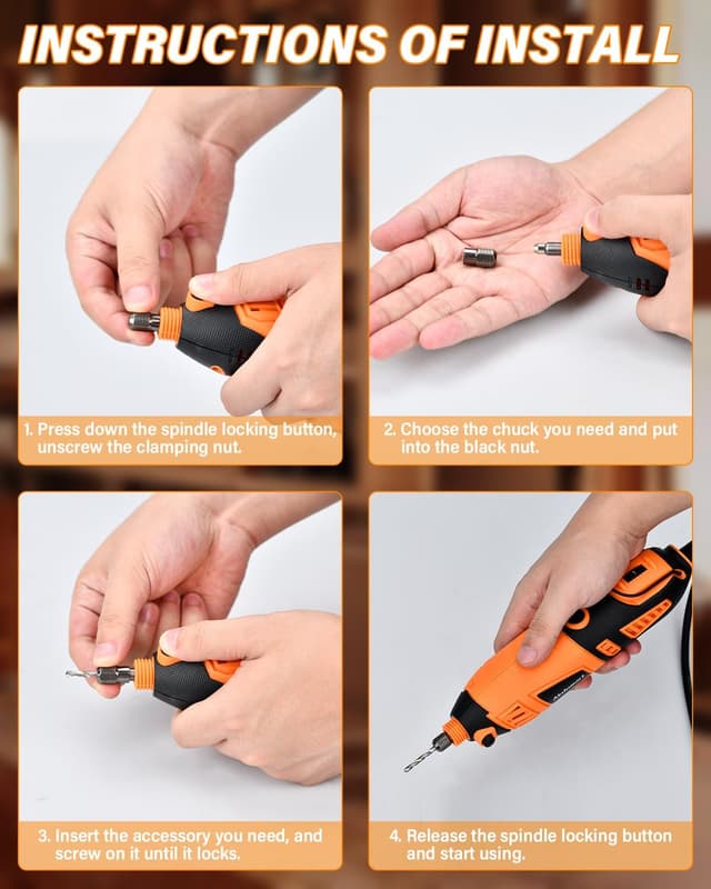 Thumbnail 6 de Akdomart Multifunktionswerkzeug 200W