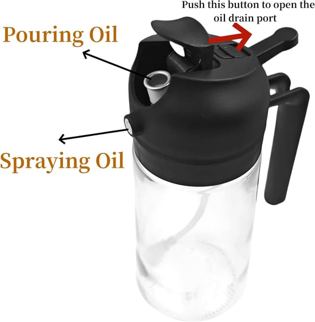 Detalle 2 de ZHIYE oil spray bottle 500ml