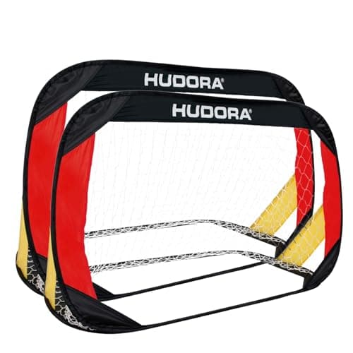 Imagen de HUDORA Conjunto de 2 porterías plegables para jardín en OfertitasTOP