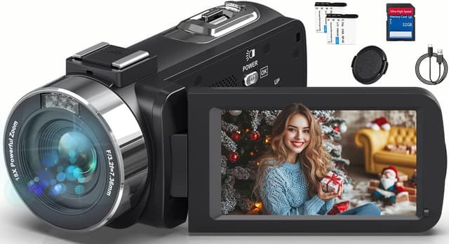 Detalle de Camcorder 4K mit IR Nachtsicht 80 MP
