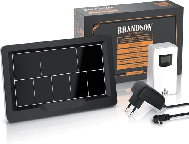 Thumbnail 6 de Brandson Wetterstation WLAN mit Außensensor 🌤