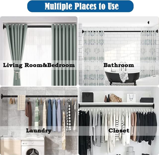 Thumbnail 5 de Aiitomg Duschstange ohne Bohren 400 cm