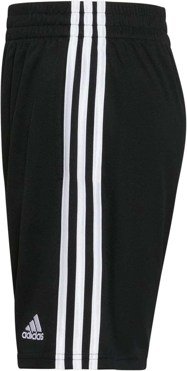 Detalle 2 de adidas Boys' Classic 3-Stripes Shorts with Drawcord Waist