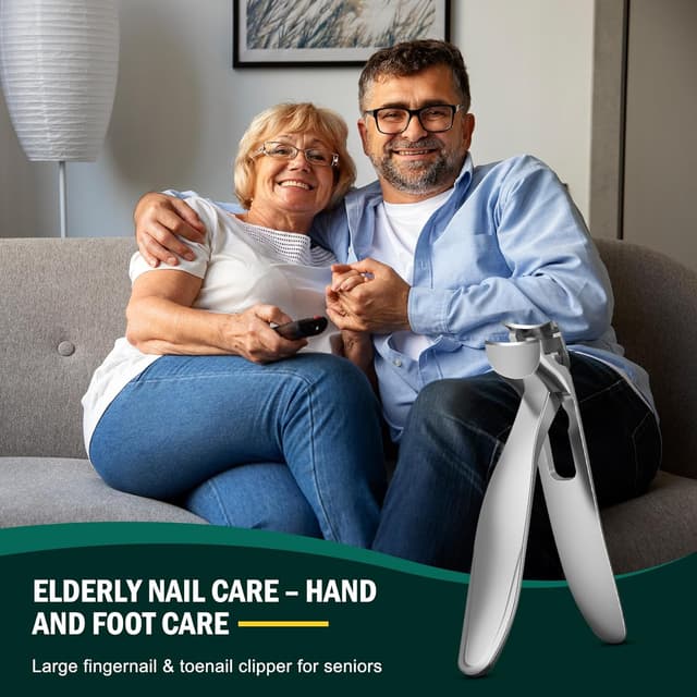 Detalle 2 de FVION angled head nail clippers for thick nails