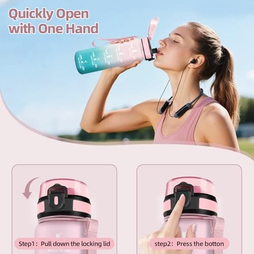 Thumbnail 2 de Motswedi Botella agua 1000 ml reutilizable 💧