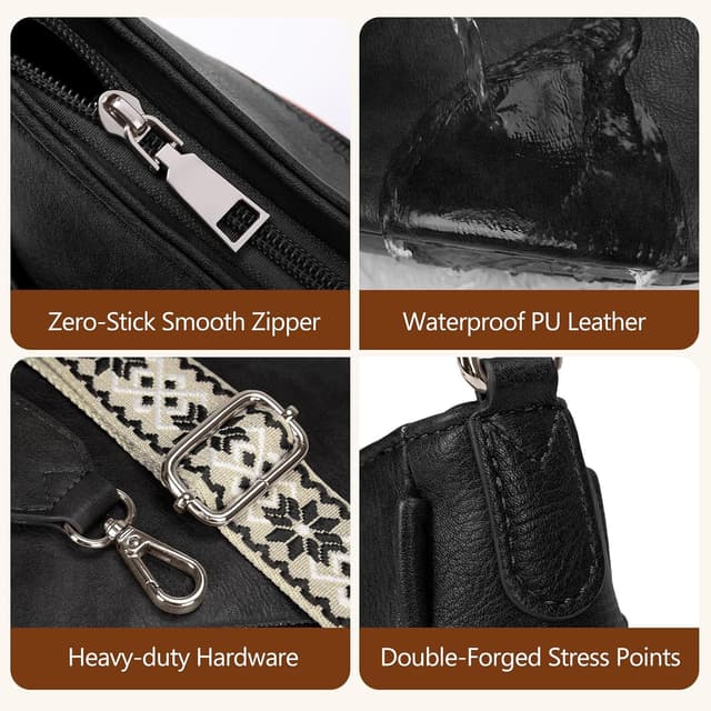 Thumbnail 4 de RAINSMORE Crossbody Bag for Women