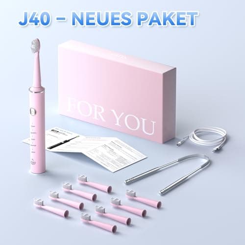 Thumbnail 8 de JTF Cepillo de Dientes Eléctrico Sónico con 8 Cabezales 🦷