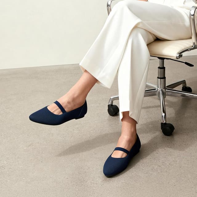 Detalle de DREAM PAIRS Ballerine Mary Jane a punta da donna comode per ufficio