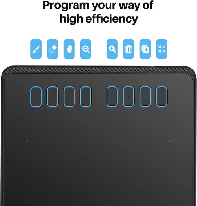 Thumbnail 4 de HUION Inspiroy H950P tavoletta grafica 8 tasti