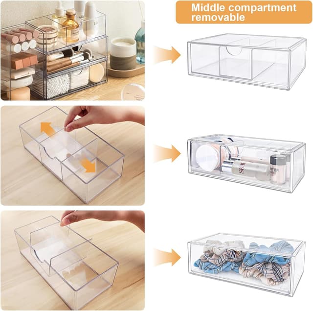 Thumbnail 4 de DoocliB Badezimmer Organizer Mini 3er Set