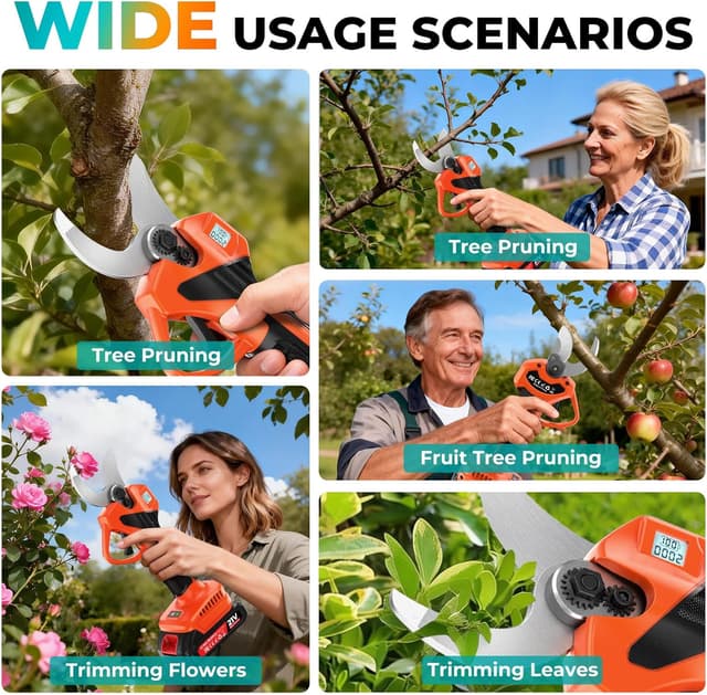 Thumbnail 6 de Sécateur Électrique Sans Fil avec Écran